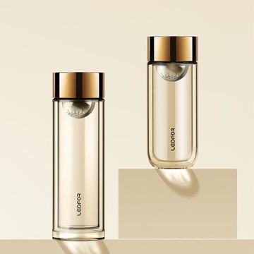 LEIDFOR/雷德夫 G4 G5 雙層玻璃杯 便攜泡茶杯女高顏值送禮水杯子