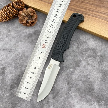 sog新款高硬度荒野求生便攜刀小刀戶外一體龍骨直刀野營戰術小刀 5KYP