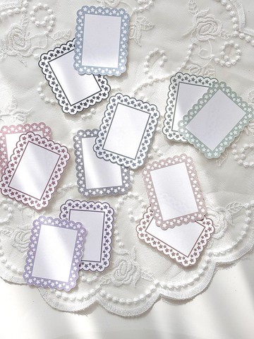 星框長方形便條紙