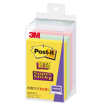 3M 656SS-MC 4色狠黏利貼 MC-5 墊腳石購物網
