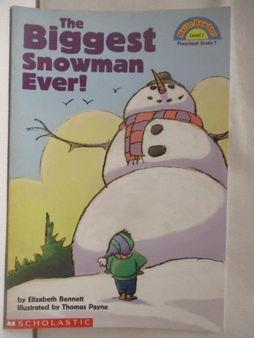 【書寶二手書T9／少年童書_UPM】The Biggest Snowman Ever!