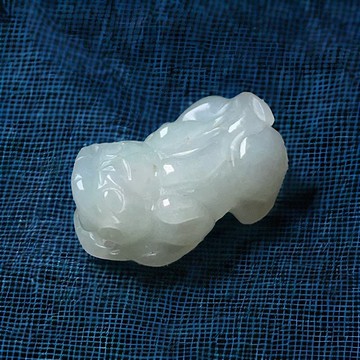 冰糯種翡翠貔貅 | 天然緬甸玉翡翠A貨 | 送禮