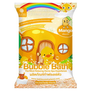 Saboo 泡沫沐浴粉 100g - 芒果香味  1包
