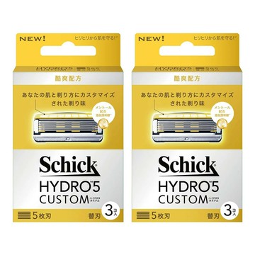舒適 Hydro水次元5辨型刮鬍刀片6入 酷爽配方