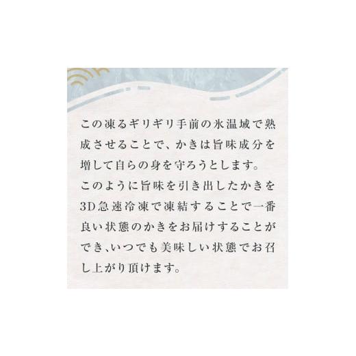 ふるさと納税 宮城県 石巻市 牡蠣 宮城県産 氷温熟成 かき 生食用（冷凍）220g×6袋 約1.3kg 小分け 冷凍 バラバラ冷凍