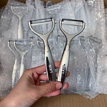 🥇臺灣優質好物🥇出口尾貨】重型鋅合金不鏽鋼削皮刀廚房土豆去皮神器家用刨刀瓜刨