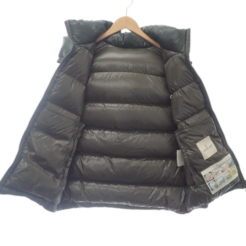 MONCLER モンクレール LACET GILET ダウンベスト ジャケット グリーン メンズ 1 | LINEブランドカタログ