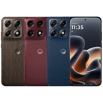 Motorola edge 70 Pro (12G/256G)防水AI智慧機木紋