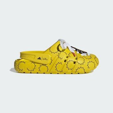 Adidas 愛迪達 Adilette Clog - Simpson [HQ2580] 男 休閒穿搭 涼鞋 黃 辛普森