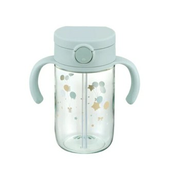 Richell 利其爾AX新款幻夢系列吸管水杯 320ml(4945680204453綠幻夢漂浮) 548元