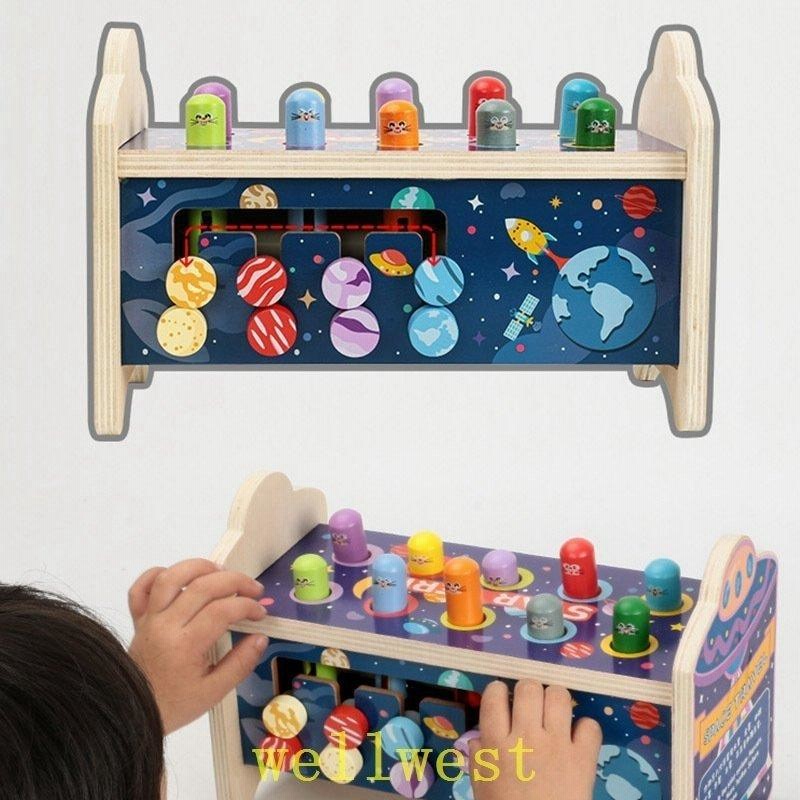 おもちゃハンマートイ4歳知育玩具3歳おもちゃマルチな知育玩具2歳男の子女の子1歳木のおもちゃ大工さん誕生日プレゼント 通販 Lineポイント最大get Lineショッピング
