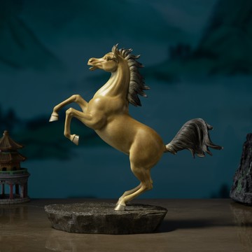 阿拉伯馬(棕黃)