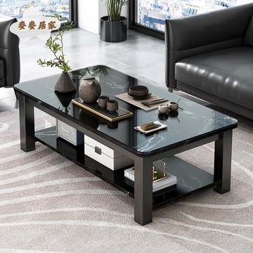 茶幾 客廳 家用 茶桌 輕奢現代簡約辦公室泡茶 茶臺 小戶型鋼化玻璃桌子[DD0503005]