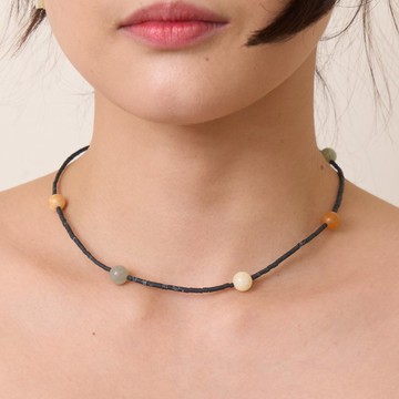 Waffle 項鏈 - 好運, 幸福, 愛情