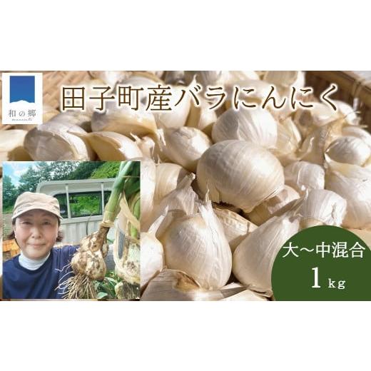 ふるさと納税 青森県 田子町 訳あり 田子町産にんにく家庭用バラ約1kg