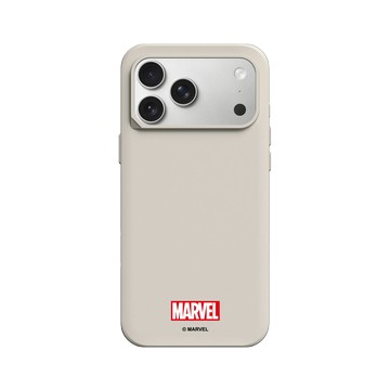 iPhone 17 Pro Max SolidX 貝殼灰 - 迪士尼-漫威 Marvel - 漫威Logo-迷你標誌