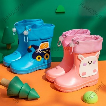 【免運】可開票 小童幼兒水鞋防水小孩女款膠鞋雨鞋兒童雨靴男童寶寶防滑女童學生