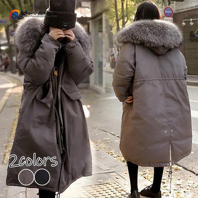 中綿コート レディース ロングコート キルティングコート 無地 ボリューム フード ダウンコート フード付き 冬コート ダウン 冬 ダウンジャケット 防寒服 可愛い 通販 Lineポイント最大0 5 Get Lineショッピング