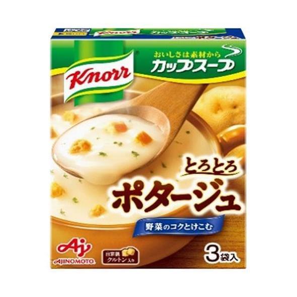 味の素 クノール カップスープ とろとろポタージュ (17.0g×3袋)×10箱入×(2ケース)｜ 送料無料