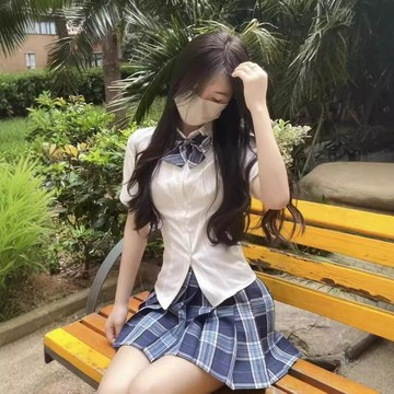【台現貨】JK制服套裝女學生制服 水手服 國小國中短裙 校服 學院風修身顯瘦辣妹送蝴蝶結 可搭配長短袖襯衫