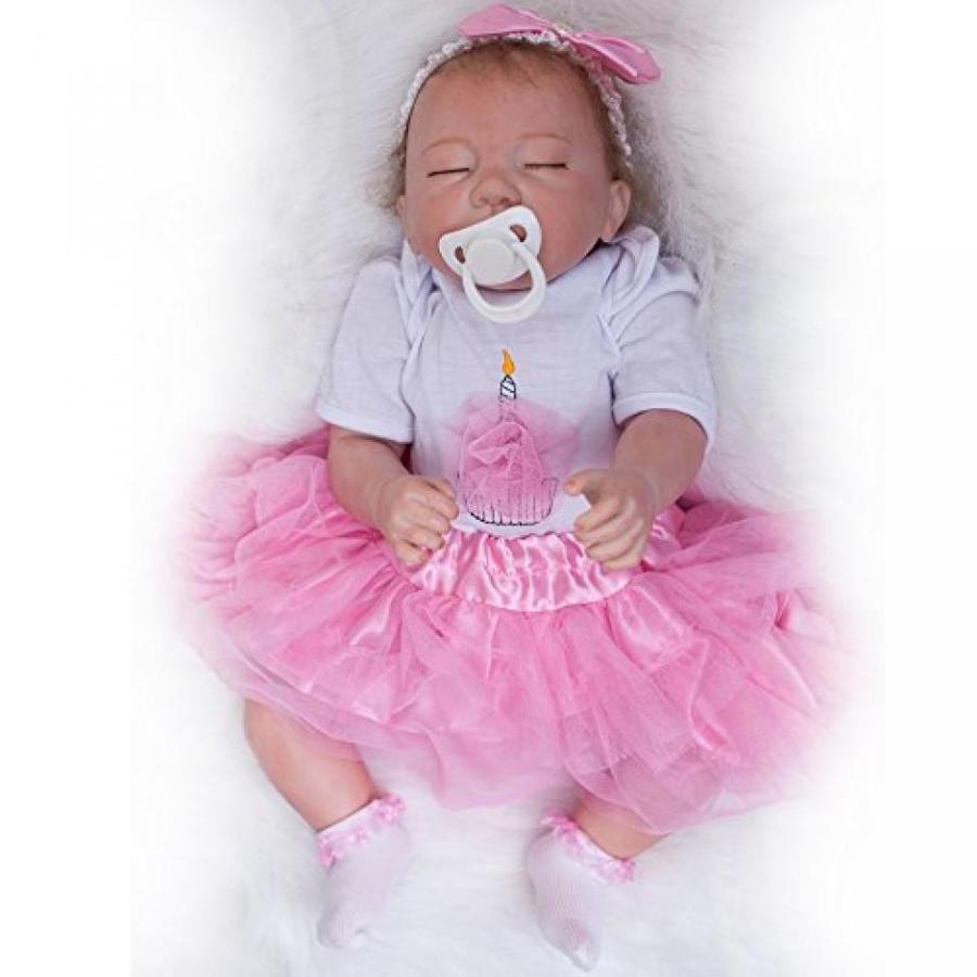 ZITA ELEMENT 10 Inch Newborn Reborn Baby Doll and Clothes Washable Realisti