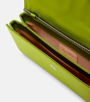 Roger Vivier Efflorescence satin clutch