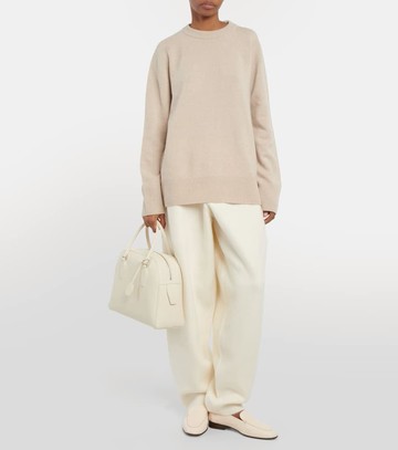 The Row India 12 leather tote bag