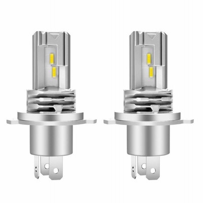 FBX H4 高輝度 led ヘッドライト高品質チップ 両面発光 6500K ホワイト車検対応 LEDバルブ 光をより集中させる バイクDC兼用 2年保証(2個入)