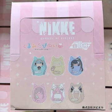 官谷正版NIKKE勝利女神快閃聯動限定新品掌心襁褓玩偶動漫周邊