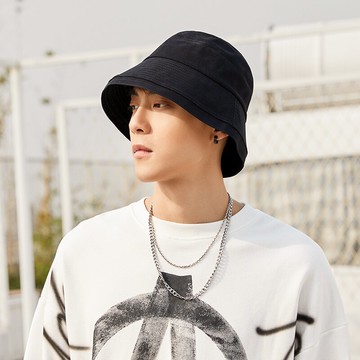 漁夫帽男冬天薄款帽子遮陽防曬太陽帽韓版百搭潮牌盆帽日系遮臉帽