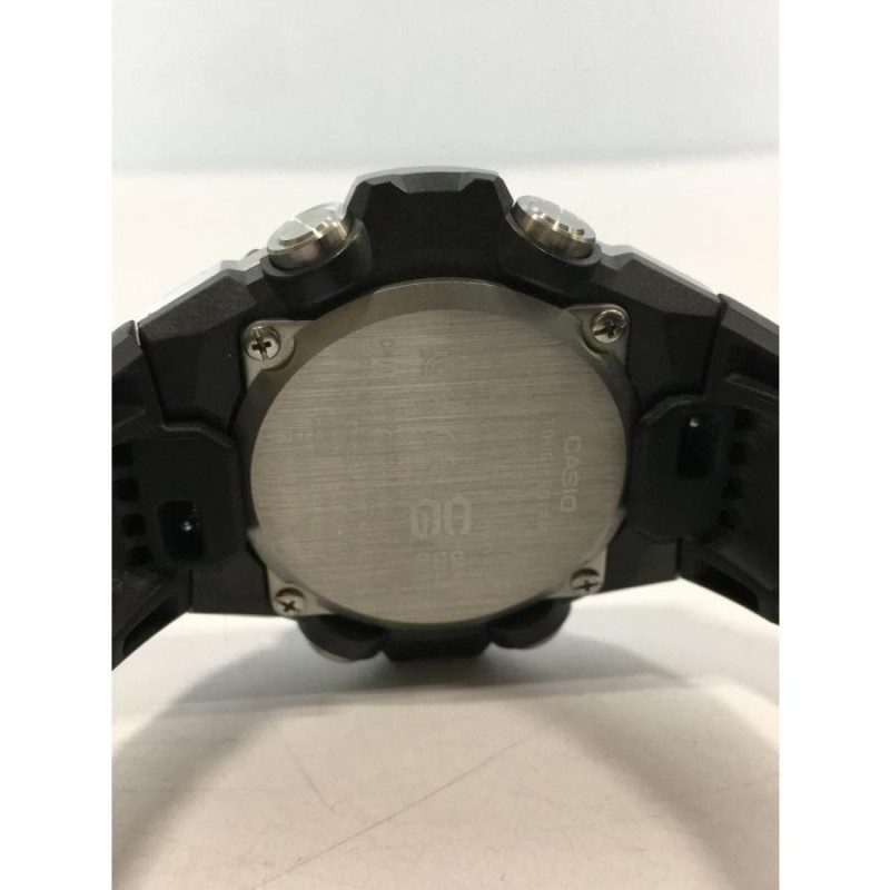 CASIO◇ソーラー腕時計_G-SHOCK/デジアナ/ラバー/GRY/BLK/GST-B400BD-1A2JR | LINEブランドカタログ