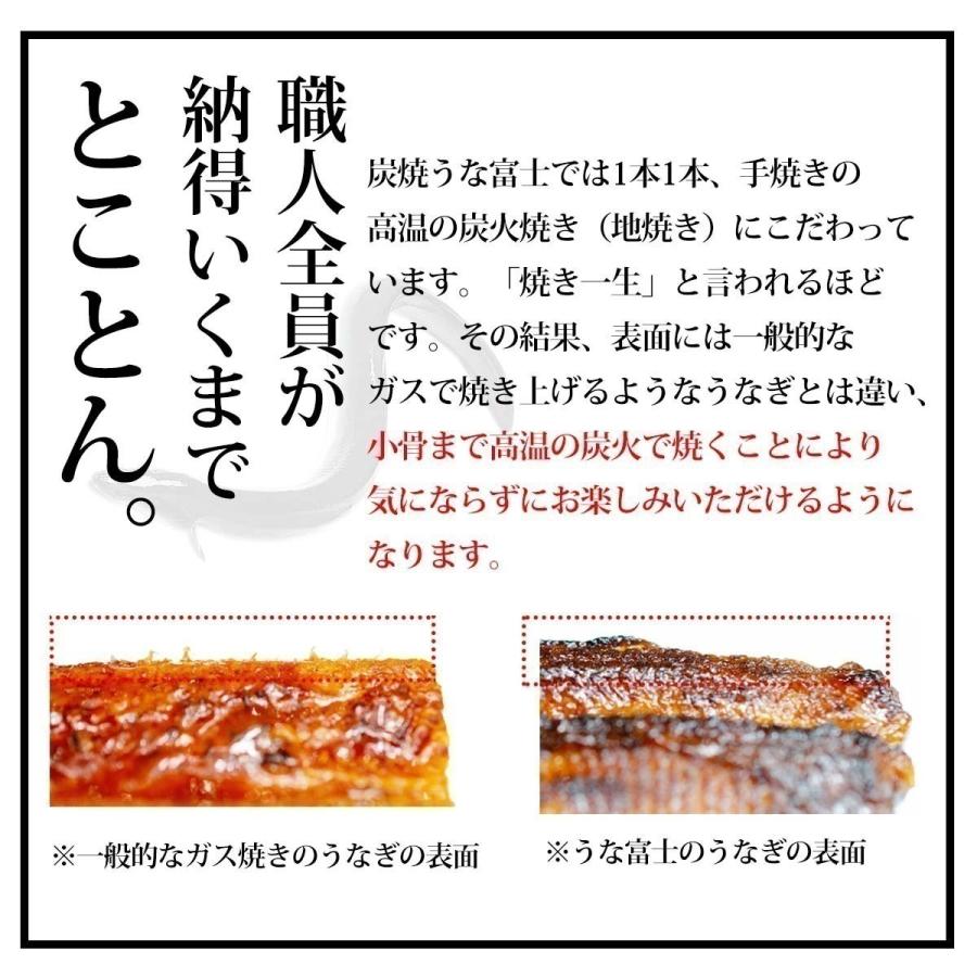 炭焼うな富士　国産うなぎ半身パック２袋入り　送料無料　国産ウナギ　蒲焼き　うなぎ丼用蒲焼き　　1袋80g以上　たれ16cc