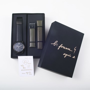 agnes b.法式30週年限量套組錶(VD53-KDF0C BT3041X1)