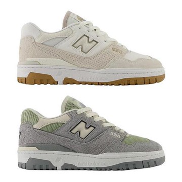 New Balance 550 休閒鞋 女鞋 拼接 米咖/灰綠 BBW550TB-B/BBW550AR-B