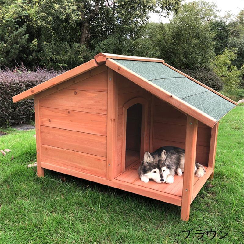 アイリスオーヤマ ロッジ犬舎 - 犬小屋・屋外サークル