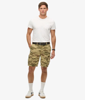 Superdry Men's Parachute Light Shorts Tan Size: 32