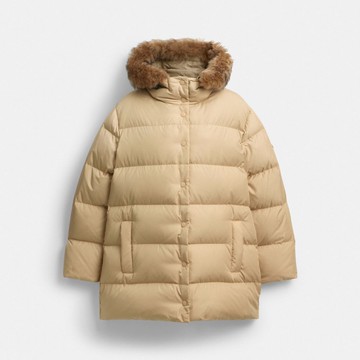 中長版羽絨大衣