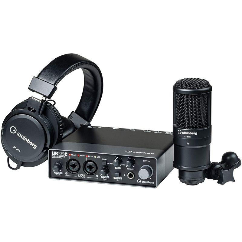 スタインバーグ Steinberg USB3.0 オーディオインターフェイス UR22C Recording PACK