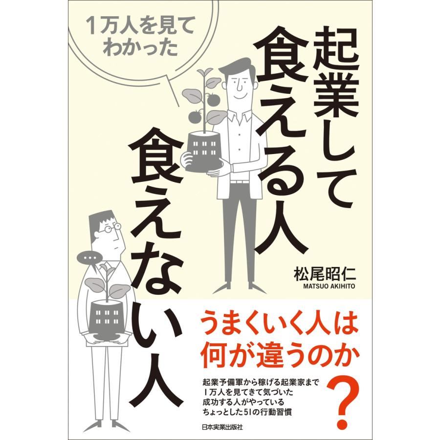 1万人を見てわかった起業して食える人・食えない人