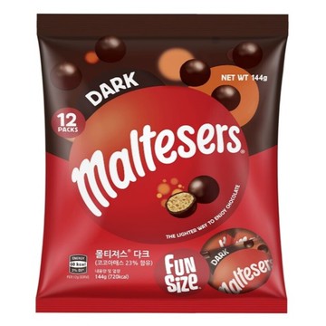 麥提莎麥芽脆心黑巧克力分享包 144g