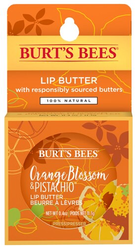 Burt's Bees Lip Butter Orange Blossom & Pistachio 0.4 oz