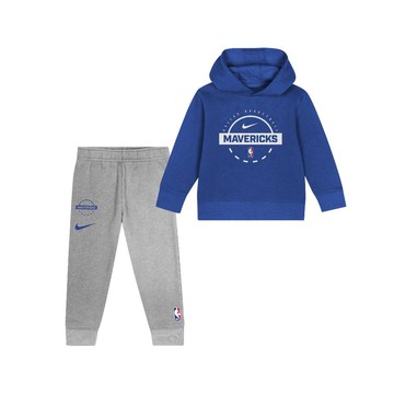 NIKE NBA 幼兒 連帽 刷毛套裝 獨行俠隊