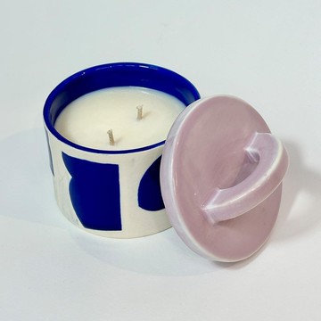 【英國 MÆGEN】Pablo 附蓋陶瓷蠟燭-青脆蘋果 / 200g