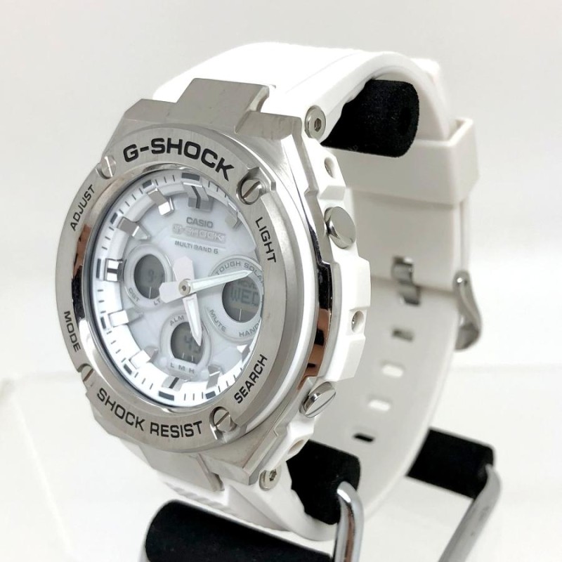 G-SHOCK ジーショック CASIO カシオ 腕時計 GST-W310-7A G-STEEL Gスチール アナデジ 電波ソーラー ホワイト  【ITLPFOSGNMD4】 | LINEブランドカタログ