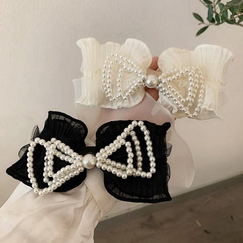バレッタ アクセサリー ジュエリー アクセ ヘアアクセサリー ヘアアクセ ヘアアレンジ バレッタ レース リボン パール ホワイト ブラック レディー 通販 Lineポイント最大0 5 Get Lineショッピング