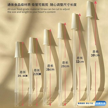 🚀臺灣直出現發🚀保溫杯水杯直飲杯太空杯兒童水壺專用超長吸管 大肚配件食品級吸管