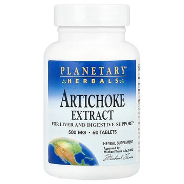 Planetary Herbals, 洋薊提取物，60 片