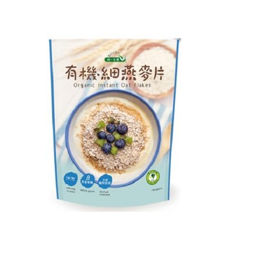 統一生機 有機細燕麥片400公克/包 買1送1 即日起特惠至6月28日數量有限售完為止