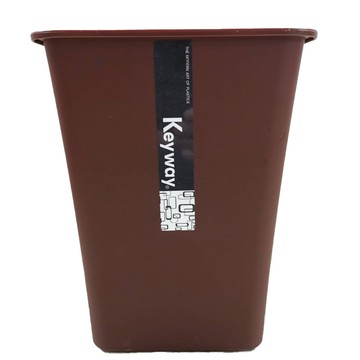 KEYWAY 聯府 納納方型垃圾桶(小)  147 x 147 x 186 mm  棕色