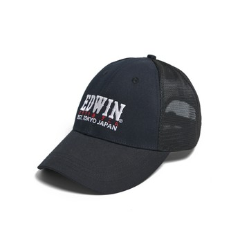 EDWIN｜配件｜電繡印花棒球網帽